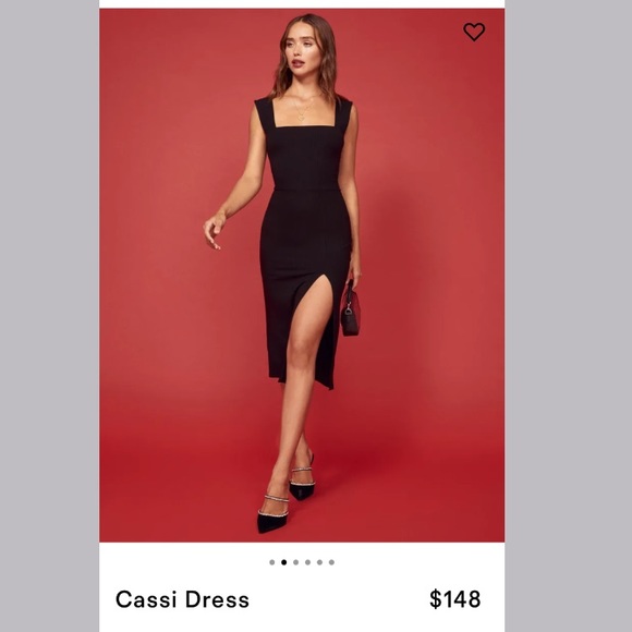 Reformation Dresses & Skirts - Reformation M Cassi Dress in Black